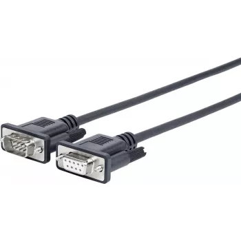 Vivolink PRORS10 RS-232 nuoseklusis kabelis, juodas, 10 m