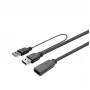 Vivolink PROUSB3AAF15C USB kabelis USB 3.2 Gen 1 (3.1 Gen 1) 15 m USB A juodas