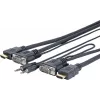 VivoLink Pro PROVGAHDMIFLY7 VGA + garso ir HDMI kabelis, 7 m, juodas