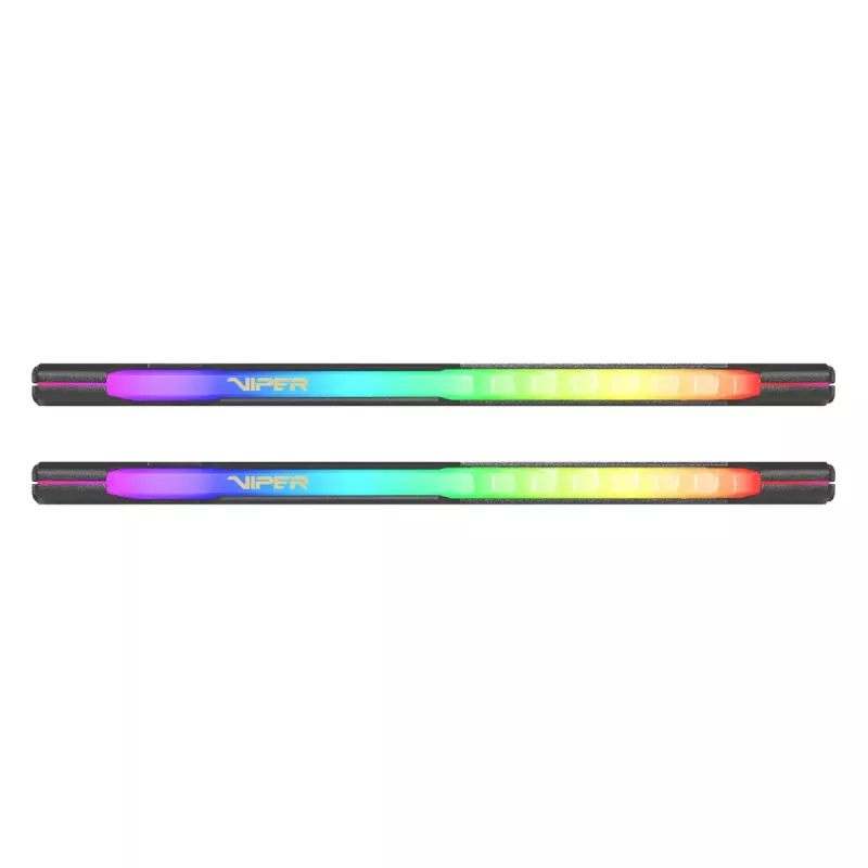 DDR4 atminties rinkinys PATRIOT Viper Steel RGB 16 GB (2x8 GB) 3600 MHz 288-pin DIMM 1.35V