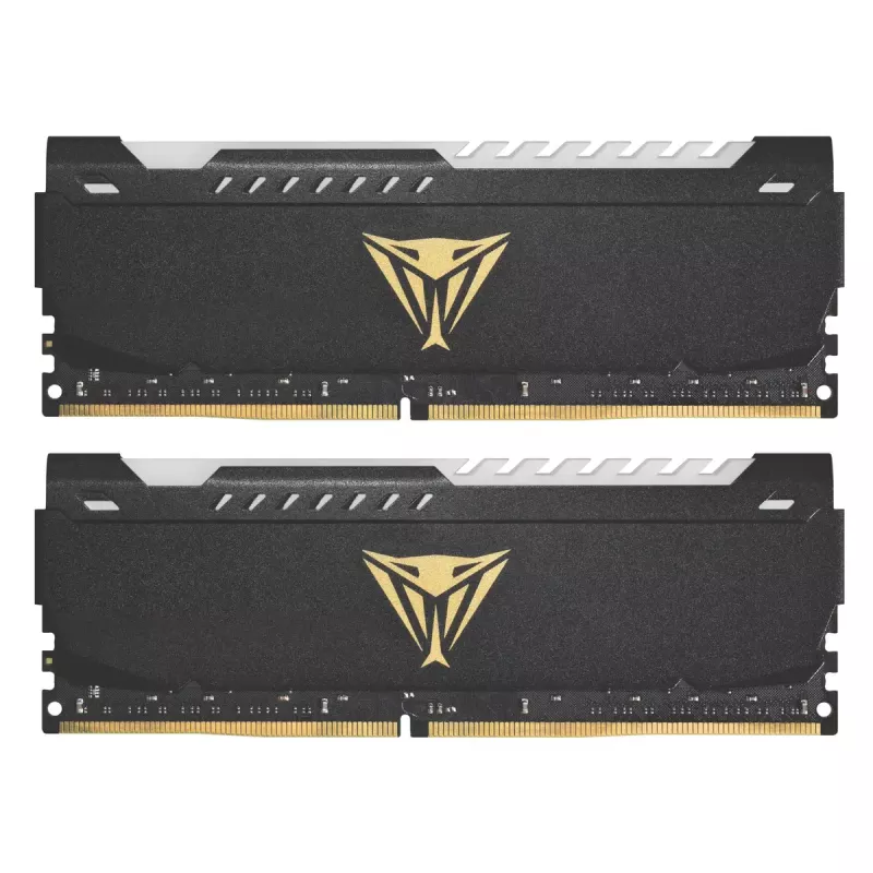 DDR4 atminties rinkinys PATRIOT Viper Steel RGB 16 GB (2x8 GB) 3600 MHz 288-pin DIMM 1.35V