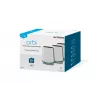 NETGEAR Orbi RBK853 AX6000 WiFi 6 tinklo sistema, trijų juostų (2,4 GHz / 5 GHz / 5 GHz), pilka