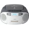 Nešiojamas muzikos centras Reflexion RCR2260DAB balta/pilka su DAB+/FM imtuvu ir CD grotuvu