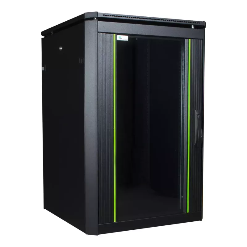 Laisvai pastatomas stovas LOGON RDL16U68BL 16U juodas 600 kg talpa