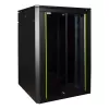 Laisvai pastatomas rėminis stovas LOGON RDL22U88BL 22U juodas 600 kg talpa
