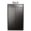 Laisvai pastatomas stelažas LOGON RDL26U88BL 26U juodas 600 kg talpa