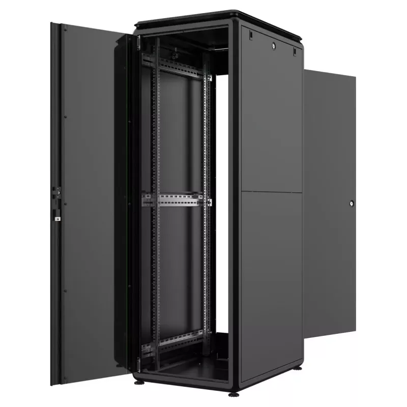 Lanview RDL36U68BL Data Line 19 colių 36U stovo spinta, 600 x 800 x 1786 mm, juoda