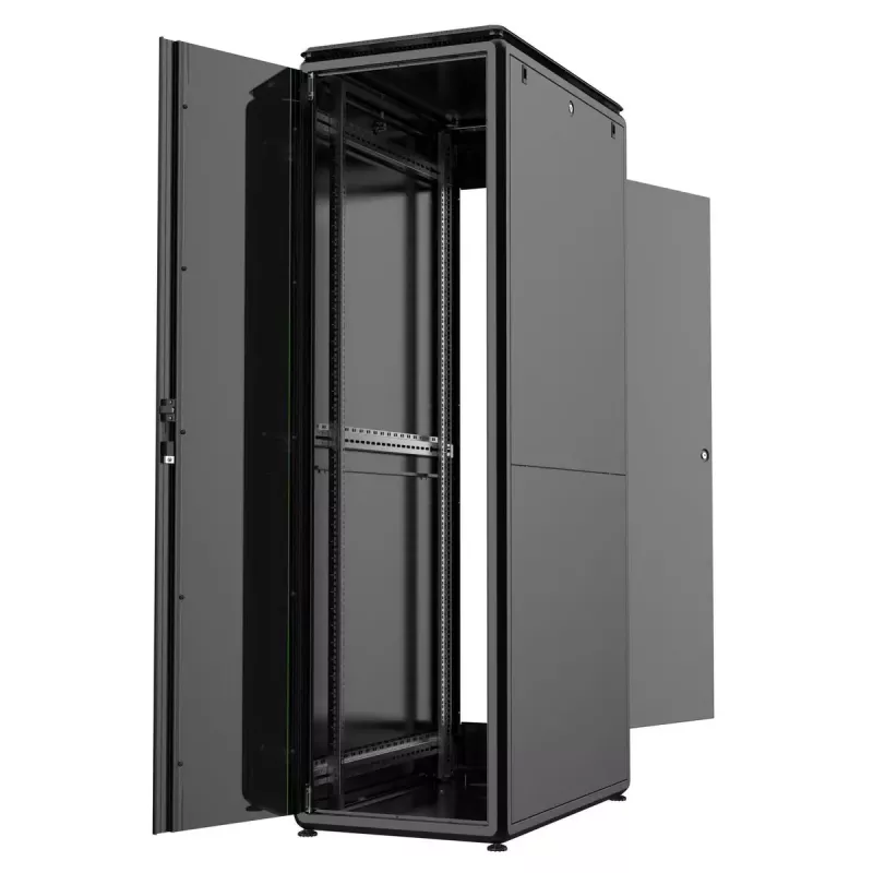 Lanview RDL42U61BL Data Line 19 colių 42U stovo spinta, 600 x 1000 x 2053 mm, juoda