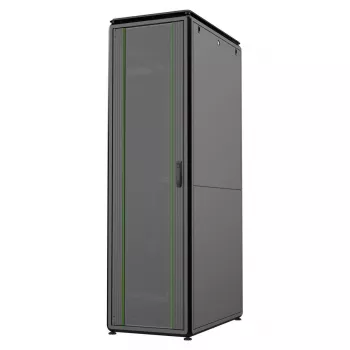 Lanview RDL42U61BL Data Line 19 colių 42U stovo spinta, 600 x 1000 x 2053 mm, juoda