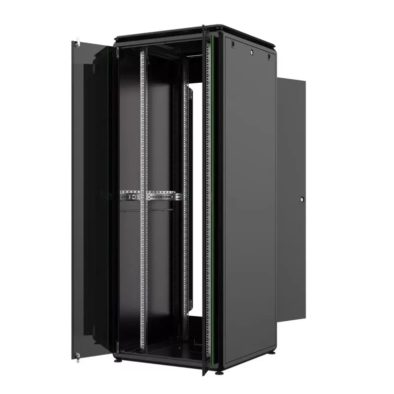 Stovo spinta Lanview RDL42U88BL 42U Juoda 600kg IP20