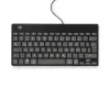 Ergonominė klaviatūra R-Go Compact Break, kompaktiška su pertraukų programine įranga, QWERTZ (DE), laidinė, juoda