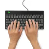 Ergonominė klaviatūra R-Go Compact Break, kompaktiška su pertraukų programine įranga, QWERTZ (DE), laidinė, juoda
