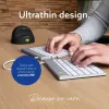 Ergonominė klaviatūra R-Go Split Break su pertraukų programine įranga, išskirta klaviatūra, QWERTZ (DE), Bluetooth, balta