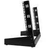 StarTech.com 2 stulpų 8U darbastalio serverio stovas, mažas atviras rėmas 19 colių kompiuterių stovas, kompaktiškas tinklo stovas AV / studijos / duomenų / IT įrangai - laisvai pastatomas dviejų stulpų namų / biuro stovas