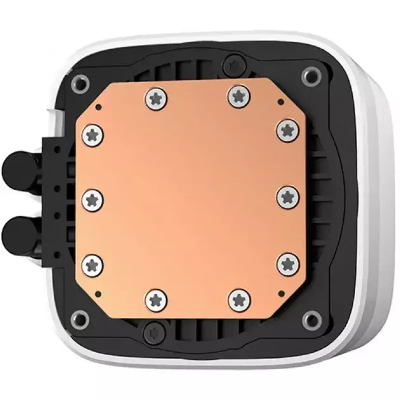 Skysčio aušintuvas DeepCool LD240 White 240 mm radiatorius su RGB ventiliatoriais
