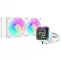 Skysčio aušintuvas DeepCool LD240 White 240 mm radiatorius su RGB ventiliatoriais