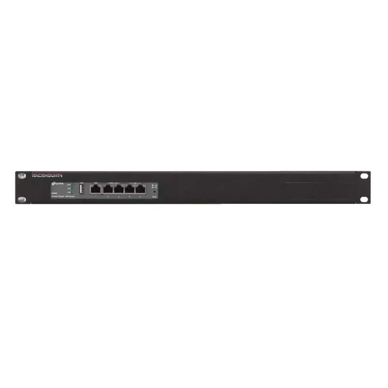Rackmount.IT RM-OM-T1 1U tvirtinimo rinkinys, juodas, 483x216x44 mm