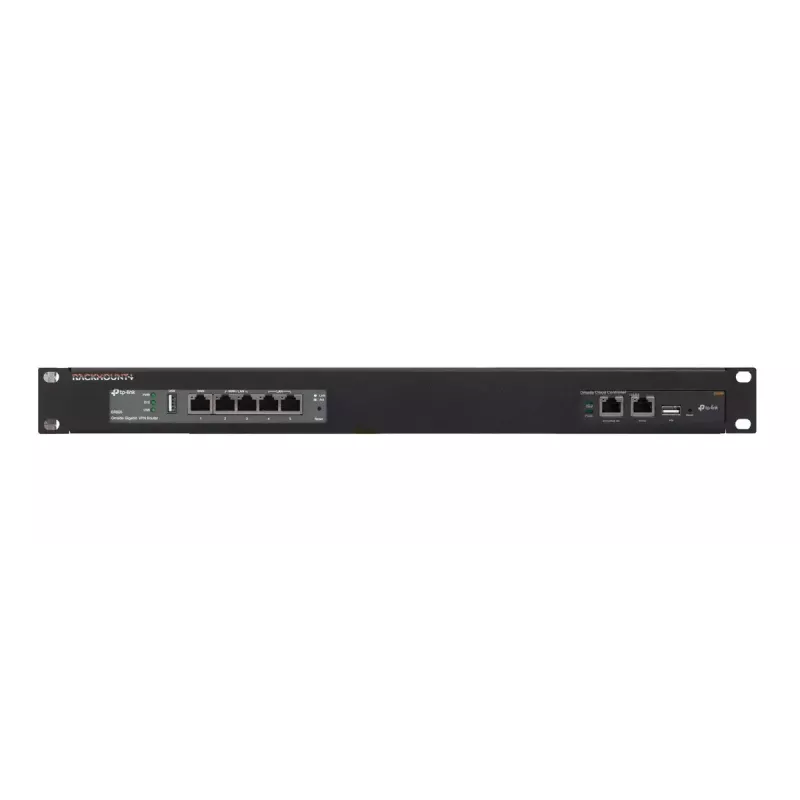 Rackmount.IT RM-OM-T1 1U tvirtinimo rinkinys, juodas, 483x216x44 mm