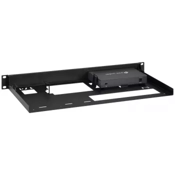 Rackmount.IT RM-OM-T1 1U tvirtinimo rinkinys, juodas, 483x216x44 mm