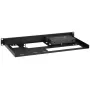 Rackmount.IT RM-OM-T1 1U tvirtinimo rinkinys, juodas, 483x216x44 mm