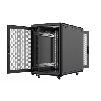 Lanview RSL16U61BL 19 colių 16U stovo spinta, Server Line, 600 x 1000 x 897 mm, juoda