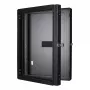 Sieninis stovas LOGON RWMD16UBL 16U juodas, 80 kg talpa