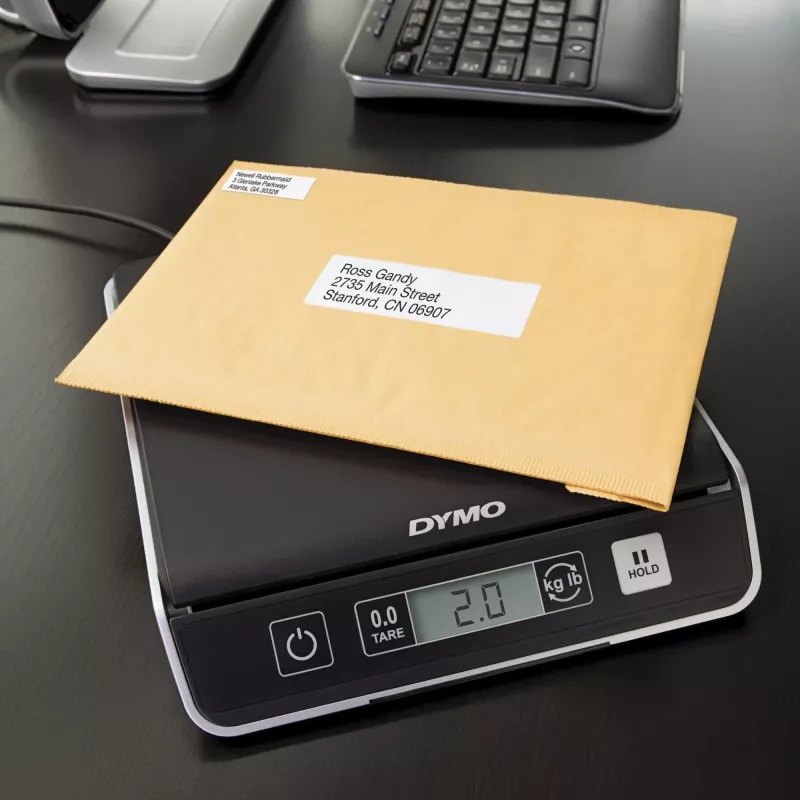 DYMO M2 elektroninės pašto svarstyklės, 2 kg, USB