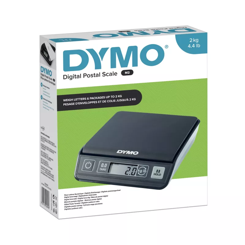 DYMO M2 elektroninės pašto svarstyklės, 2 kg, USB
