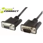 Microconnect SCSEHN3B serijinis kabelis 3 m, DB9 vyriškas / DB9 moteriškas, juodas