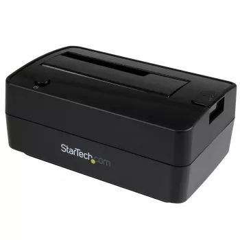 StarTech.com vieno lizdo USB 3.1 / eSATA į SATA kietojo disko dokas, USB 3.1 (10 Gbps) išorinis 2,5/3,5 colio SATA III HDD/SSD dokas su viršutiniu įdėjimu