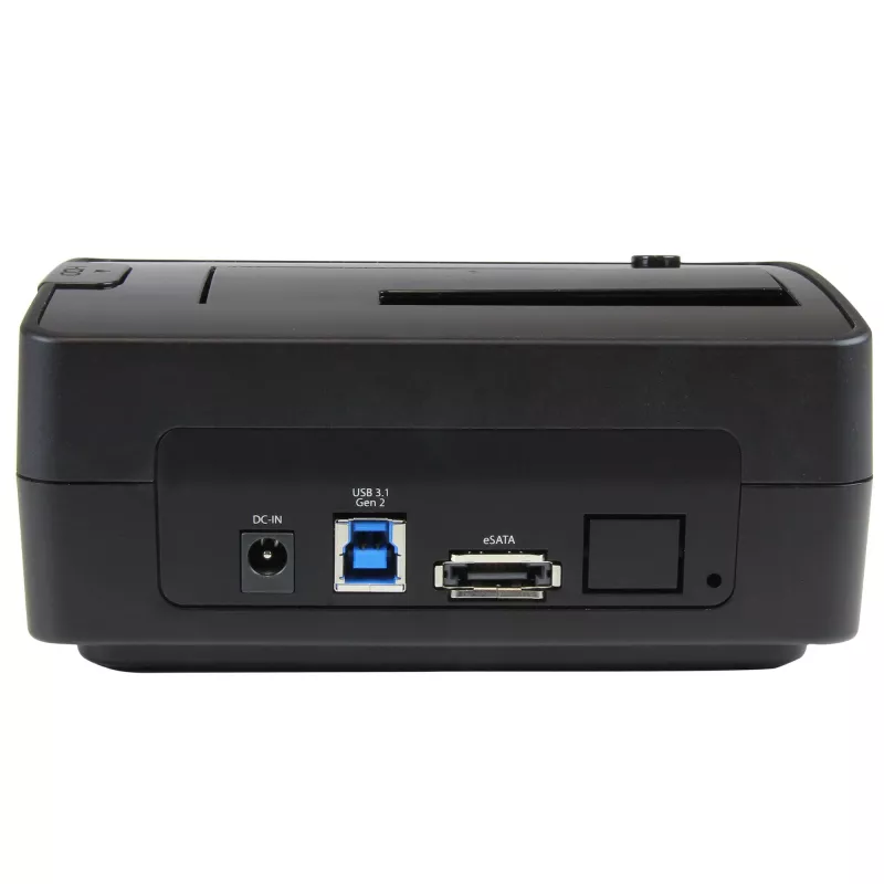 StarTech.com vieno lizdo USB 3.1 / eSATA į SATA kietojo disko dokas, USB 3.1 (10 Gbps) išorinis 2,5/3,5 colio SATA III HDD/SSD dokas su viršutiniu įdėjimu