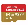 Atminties kortelė MICRO SDXC 64GB UHS-I/W/A SDSQXBU-064G-GN6MA SANDISK