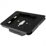 StarTech.com Secure Tablet Stovas – Tvirtinamas prie stalo ar sienos, juodas, 24,6 cm (9,7 colio), 9,7 colio iPad, plienas, 1,3 cm, Raktas