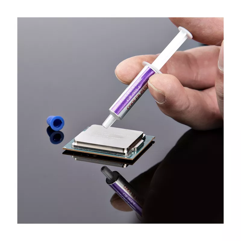 StarTech.com šiluminė pasta, 5 vnt. daugkartinio naudojimo švirkštai (1,5 g/vnt.), metalo oksido junginys, CPU šilumos šalintuvo termopasta