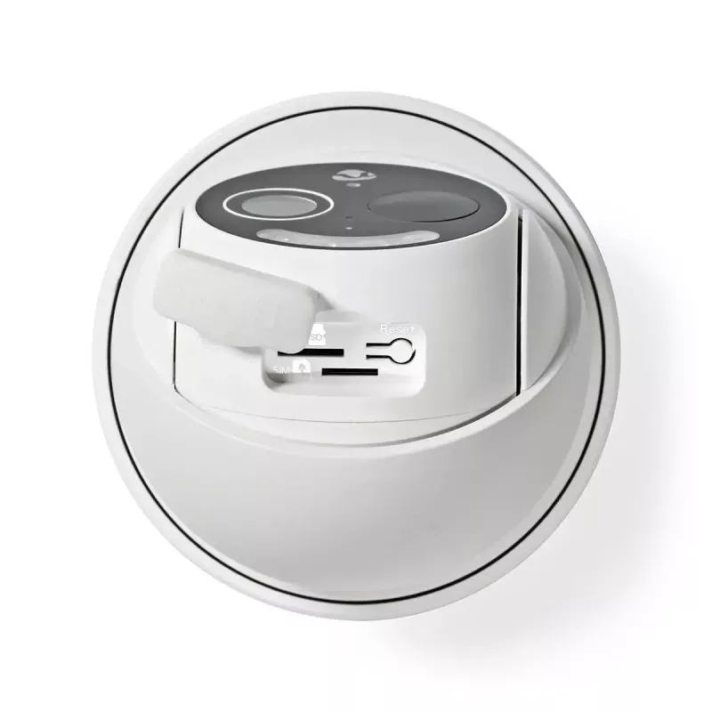 IP stebėjimo kamera Nedis SIMCBO50WT, Full HD, PTZ, 4G LTE, su saulės baterija