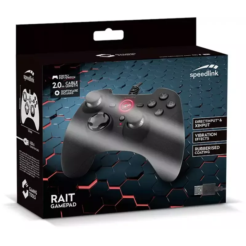 Žaidimų pultas SPEEDLINK RAIT Black
