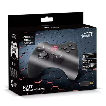 Žaidimų pultas SPEEDLINK RAIT Black RF