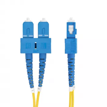 StarTech.com 3m SC-SC (UPC) OS2 vienmodis dvipusis šviesolaidinis kabelis, 9/125µm, 40G/100G, lankstus, maži nuostoliai, LSZH