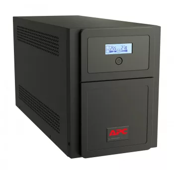 APC Easy UPS 1 Ph Line Interactive 2000VA, bokštas, 230 V, 6x IEC C13, AVR, sausas kontaktas, LCD, be tinklo kortelės palaikymo