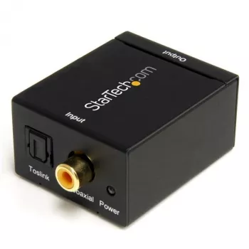 Konverteris SPDIF skaitmeninis koaksialinis arba Toslink optinis į stereo RCA garsą