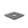 Ergonomic Solutions SpacePole POS 150x150mm pagrindo plokštė 5mm, juoda, metalinė