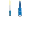 StarTech.com 1m (3,3 pėdos) LC į SC (UPC) OS2 vienmodis simplex šviesolaidinis kabelis, 9/125µm, 40G/100G, atsparus lenkimui, maži įterpimo nuostoliai - LSZH šviesolaidinis trumpiklis