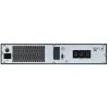 APC Easy UPS On-Line, 1000VA/800W, montuojamas į stelažą 2U, 230V, 3x IEC C13 lizdai, išmanusis lizdas, LCD, be bėgių komplekto