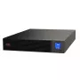 APC Easy UPS On-Line, 1000VA/800W, montuojamas į stelažą 2U, 230V, 3x IEC C13 lizdai, išmanusis lizdas, LCD, be bėgių komplekto