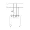 AQARA Smart Home vieno jungiklio modulis T1, su nuliniu laidu (SSM-U01)