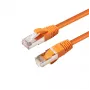 Microconnect SSTP602O tinklo kabelis oranžinis 2 m Cat6 S/FTP (S-STP)