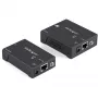 HDMI per CAT5e HDBaseT prailgintuvas - 4K - TAA, 4096 x 2160 pikselių, AV siųstuvas ir imtuvas, 100 m, juodas