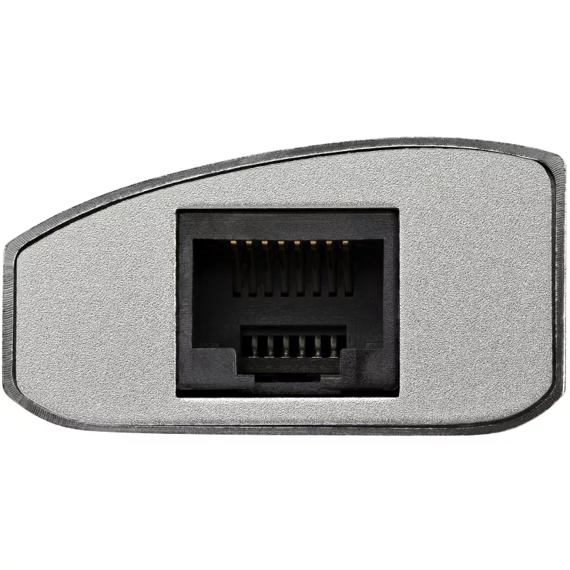 StarTech.com 3 prievadų nešiojamas USB 3.0 šakotuvas su Gigabit Ethernet – įmontuotu kabeliu