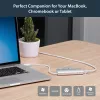 StarTech.com 3 prievadų nešiojamas USB 3.0 šakotuvas su Gigabit Ethernet – įmontuotu kabeliu