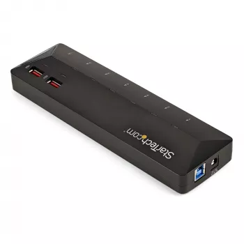 StarTech.com 7 prievadų USB 3.0 šakotuvas su 2 x 2,4A įkrovimo prievadais